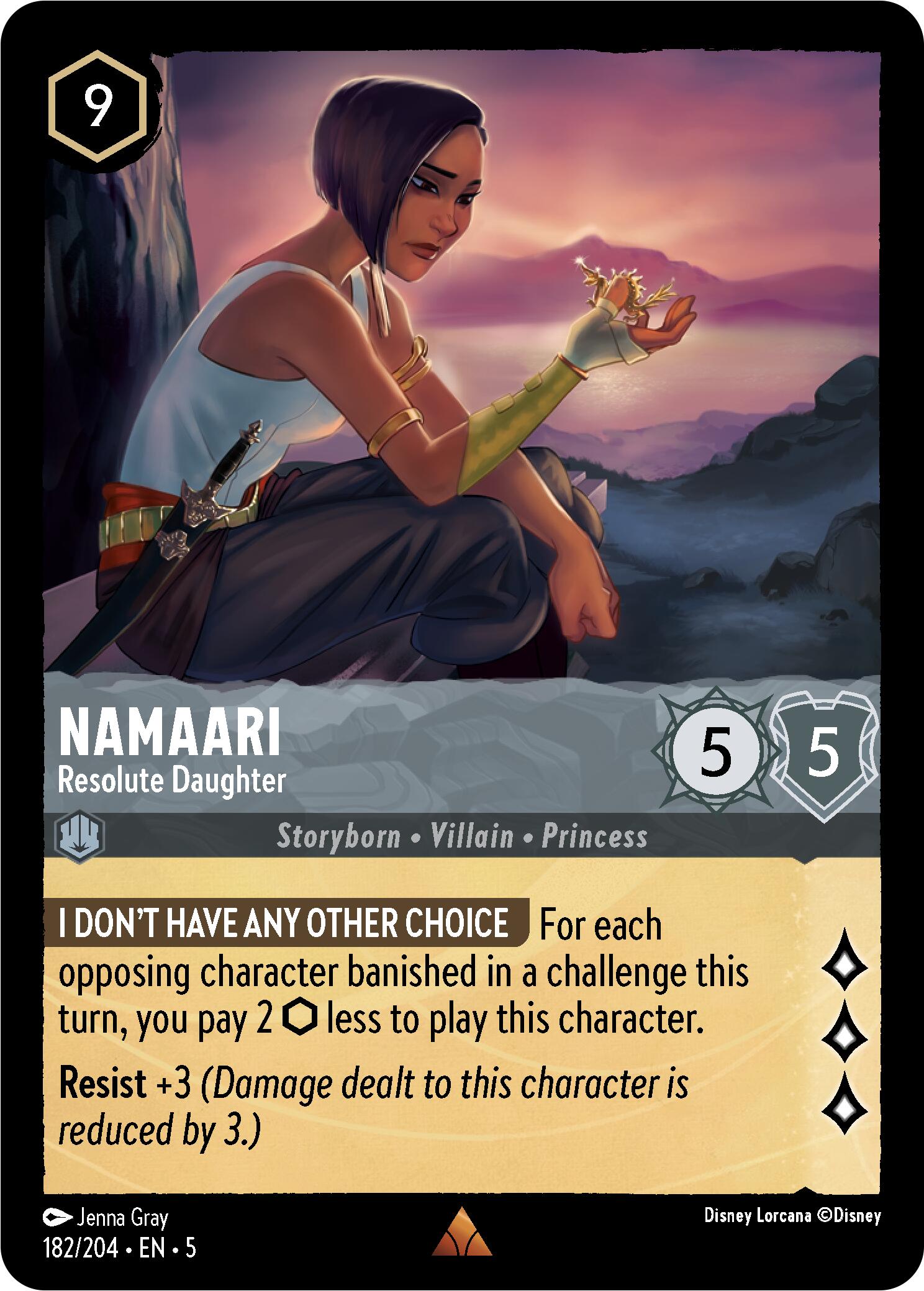Namaari - Resolute Daughter (182/204) [Shimmering Skies] | Fandemonia Ltd