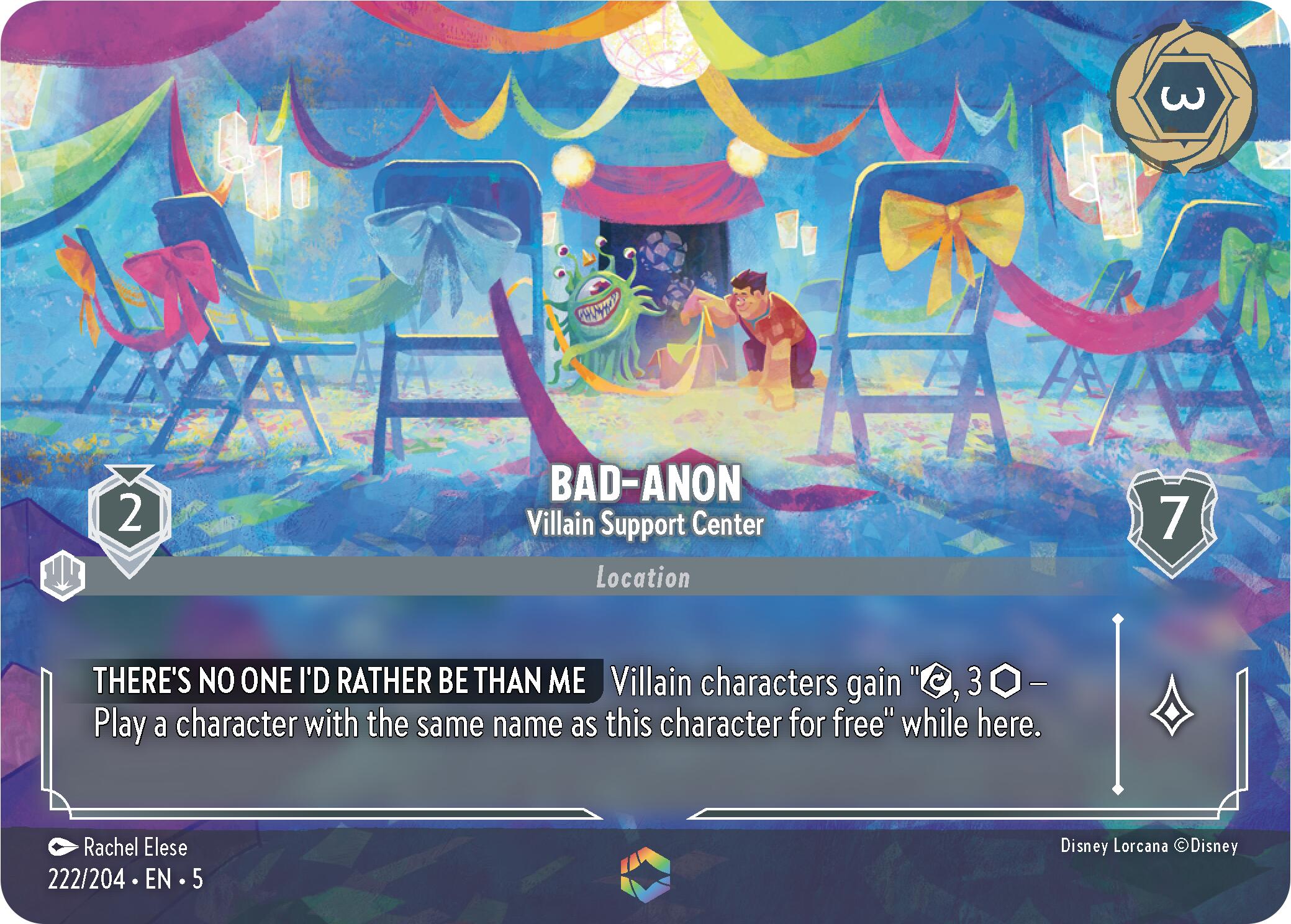 Bad-Anon - Villain Support Center (Enchanted) (222/204) [Shimmering Skies] | Fandemonia Ltd