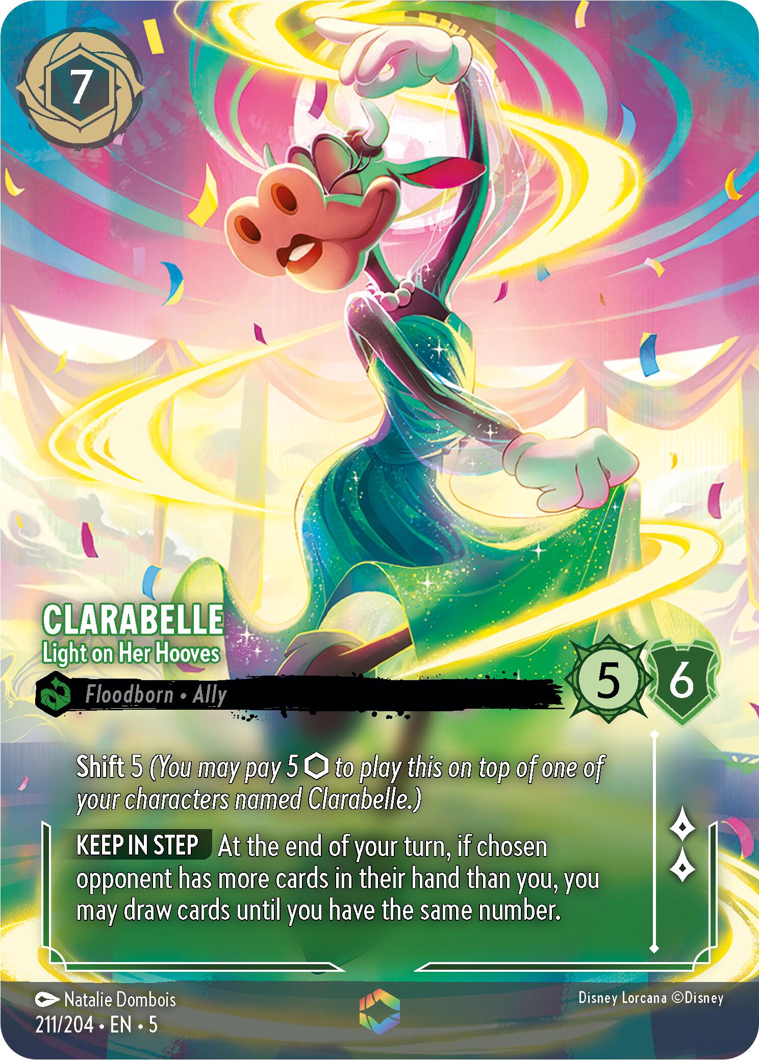 Clarabelle - Light on Her Hooves (Enchanted) (211/204) [Shimmering Skies] | Fandemonia Ltd