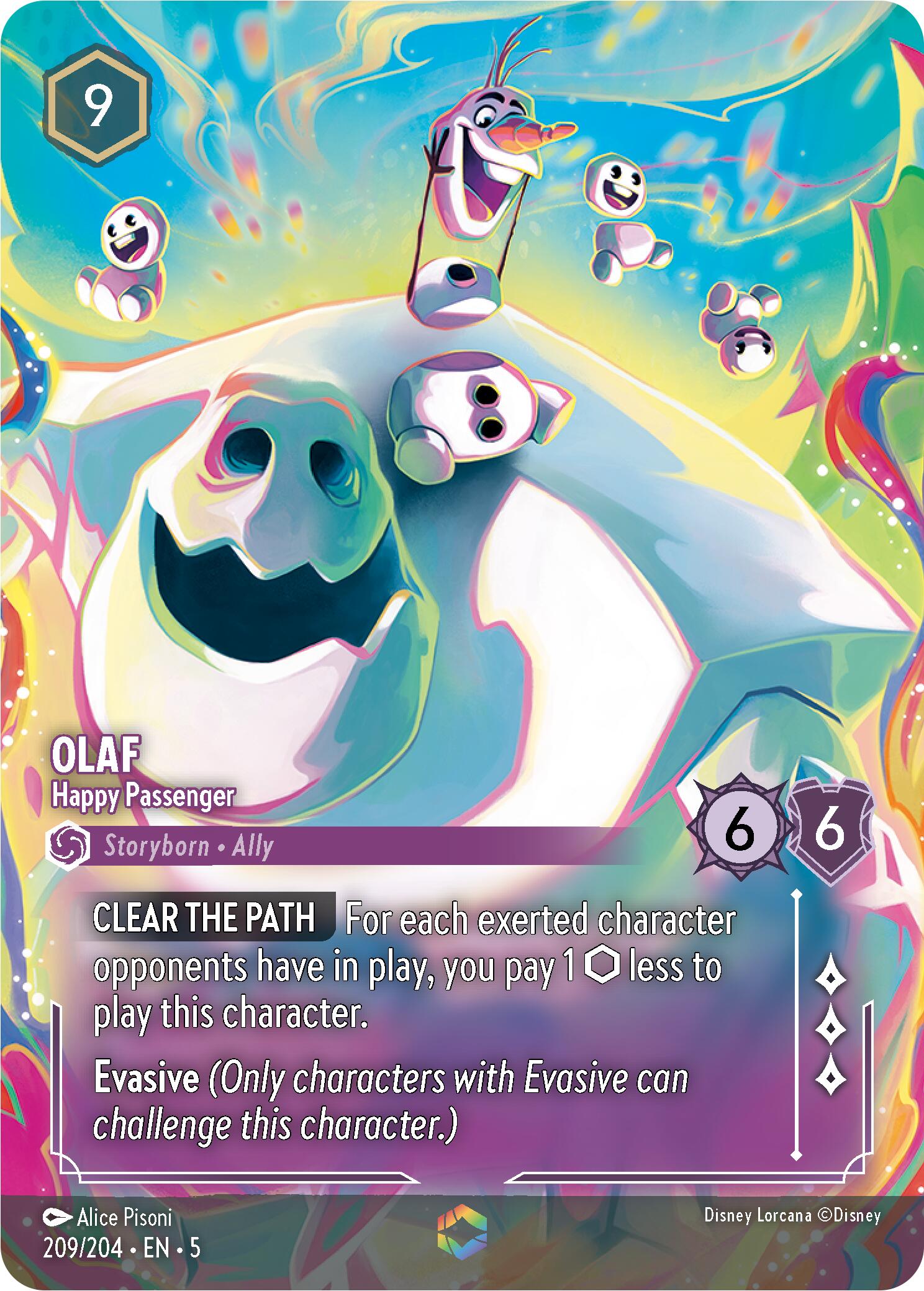 Olaf - Happy Passenger (Enchanted) (209/204) [Shimmering Skies] | Fandemonia Ltd