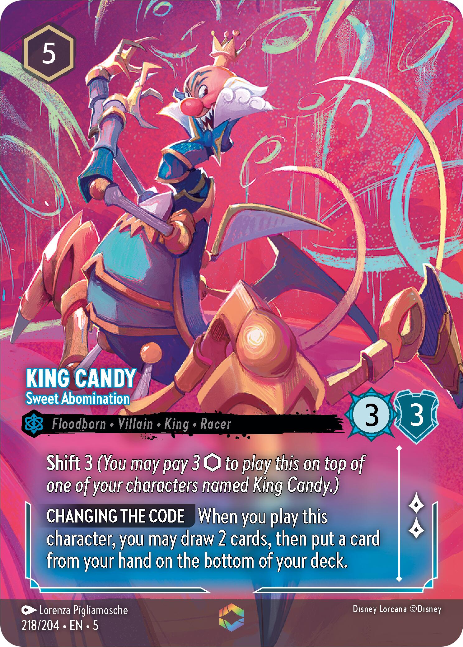 King Candy - Sweet Abomination (Enchanted) (218/204) [Shimmering Skies] | Fandemonia Ltd