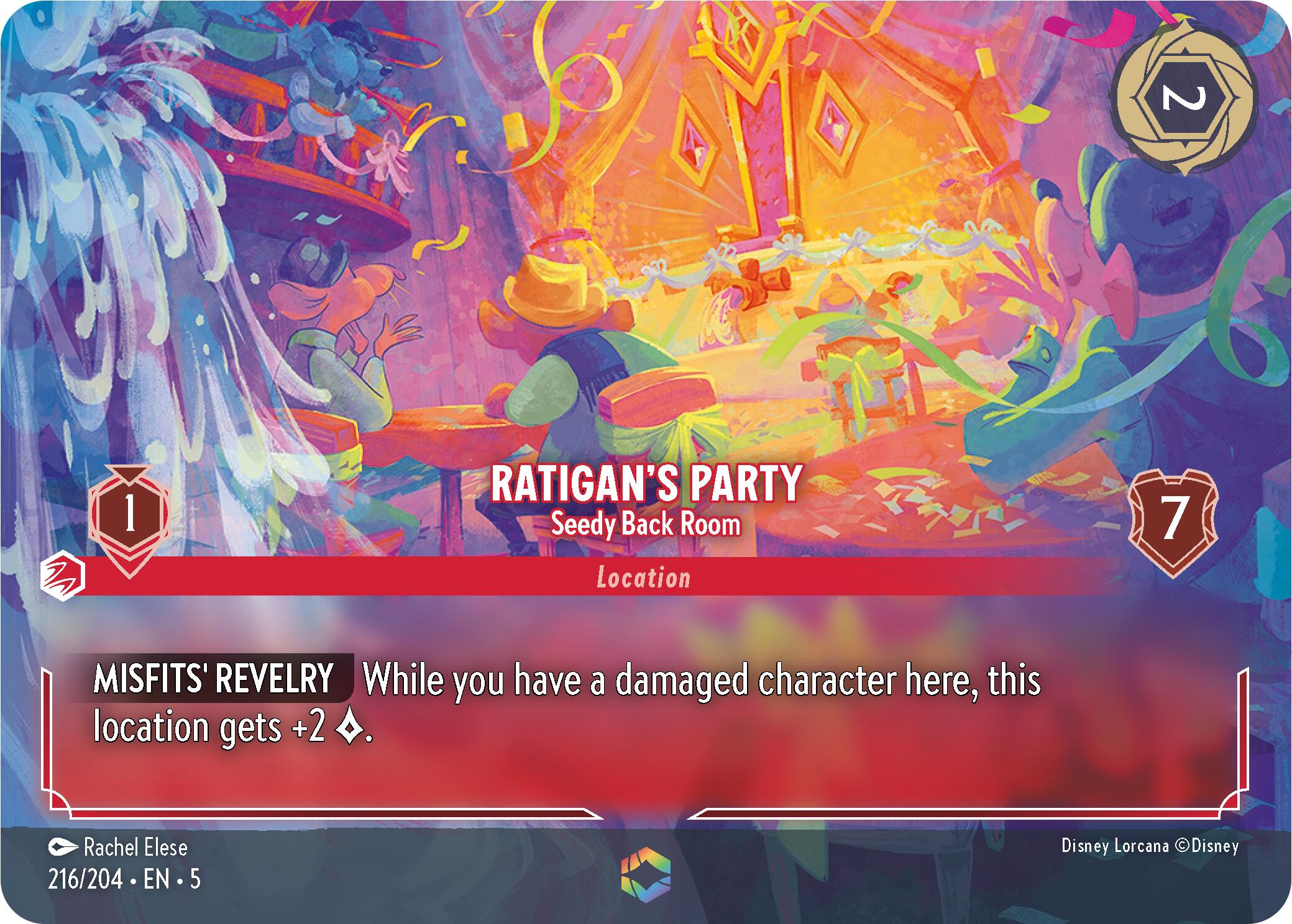 Ratigan's Party - Seedy Back Room (Enchanted) (216/204) [Shimmering Skies] | Fandemonia Ltd