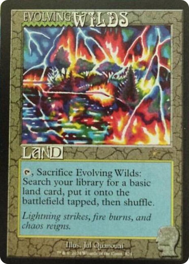 Evolving Wilds (Rainbow Foil) [Secret Lair Drop Series] | Fandemonia Ltd