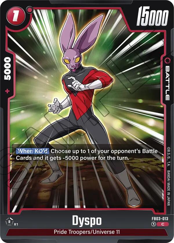 Dyspo (FB03-013) [Raging Roar] | Fandemonia Ltd