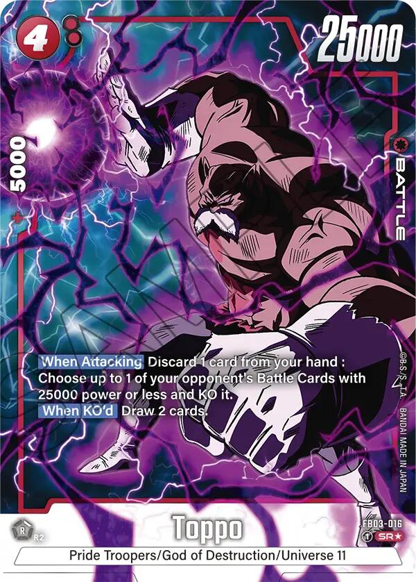 Toppo (FB03-016) (Alternate Art) [Raging Roar] | Fandemonia Ltd