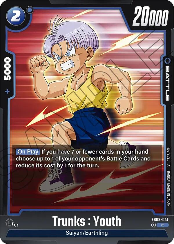 Trunks : Youth [Raging Roar] | Fandemonia Ltd