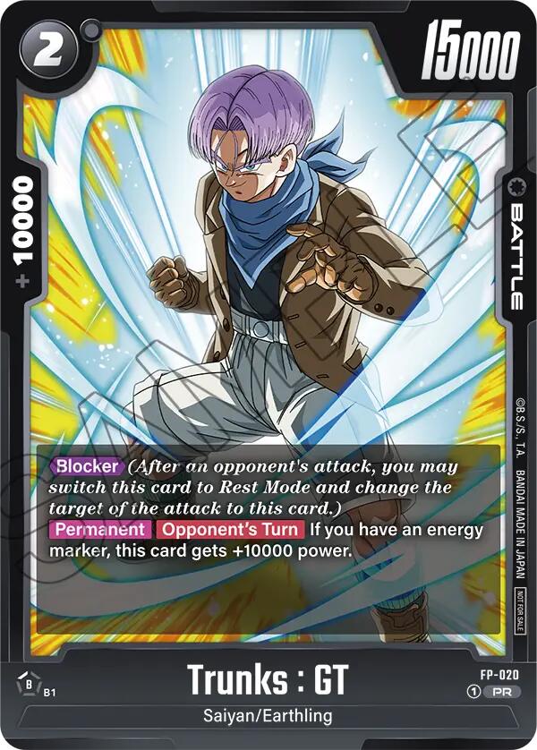 Trunks : GT (FP-020) [Fusion World Promotion Cards] | Fandemonia Ltd