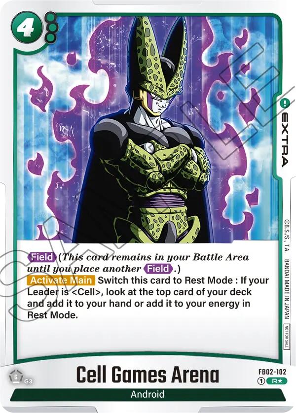 Cell Games Arena (FB02-102) (Championship Pack 02) [Fusion World Tournament Cards] | Fandemonia Ltd