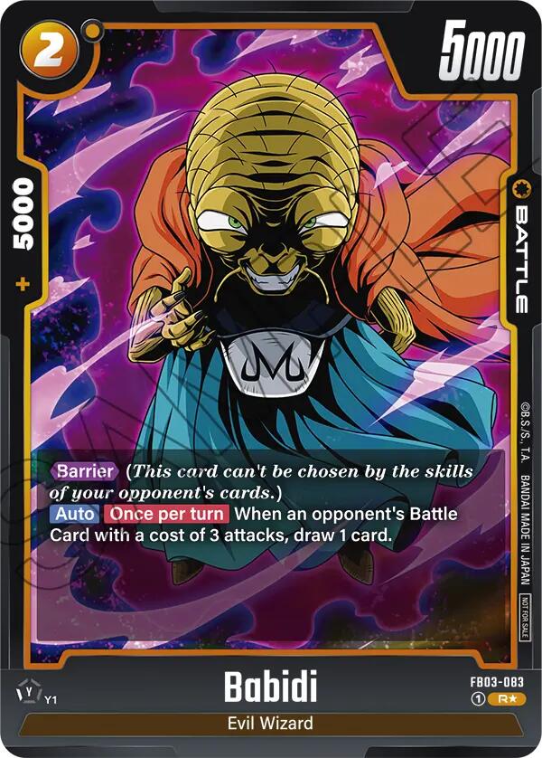 Babidi (FB03-083) (Championship Pack 02) [Fusion World Tournament Cards] | Fandemonia Ltd
