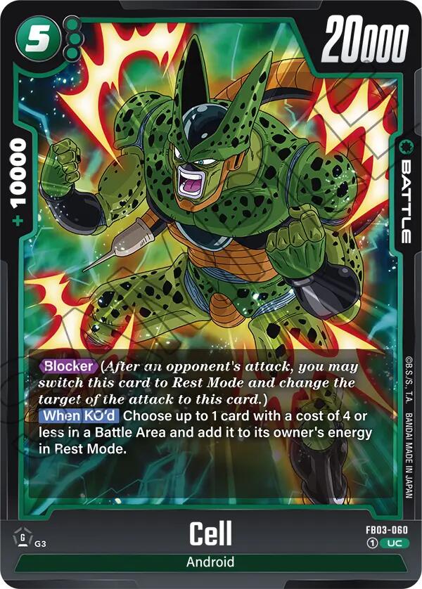 Cell (FB03-060) [Raging Roar] | Fandemonia Ltd