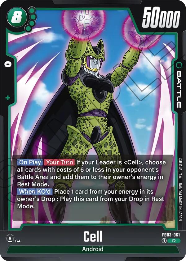 Cell (FB03-061) [Raging Roar] | Fandemonia Ltd