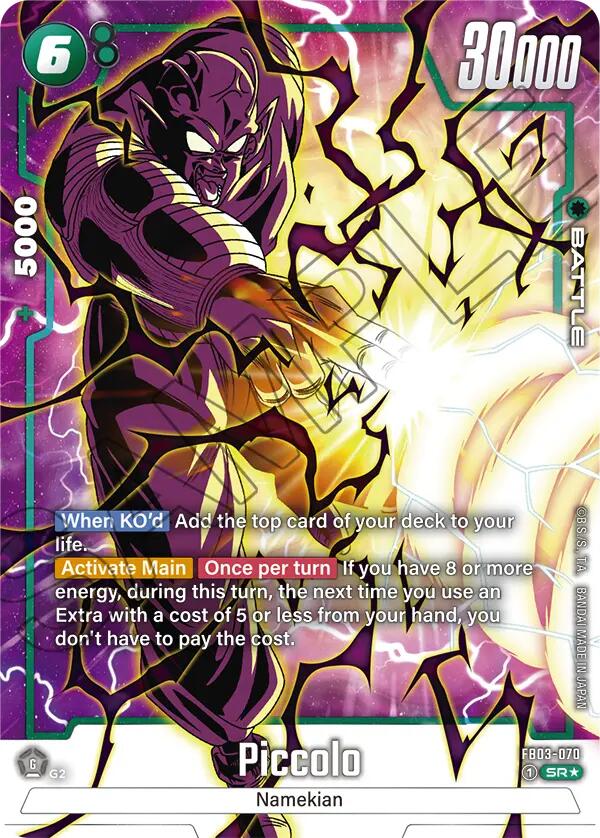 Piccolo (FB03-070) (Alternate Art) [Raging Roar] | Fandemonia Ltd
