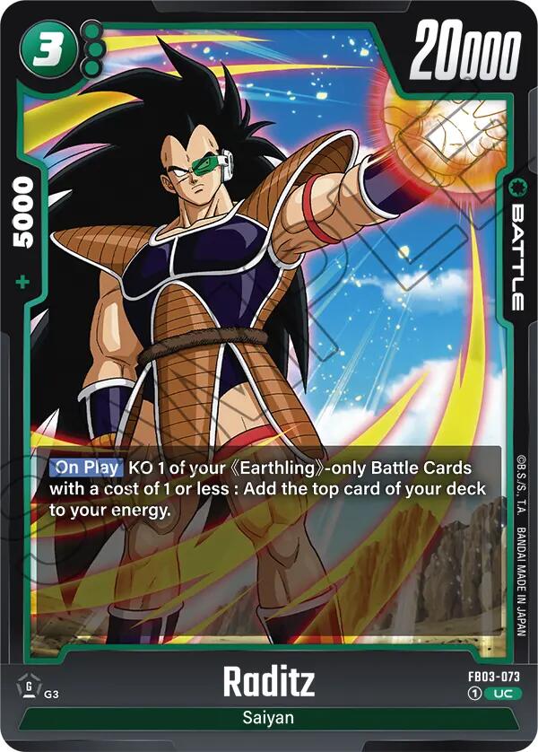 Raditz (FB03-073) [Raging Roar] | Fandemonia Ltd