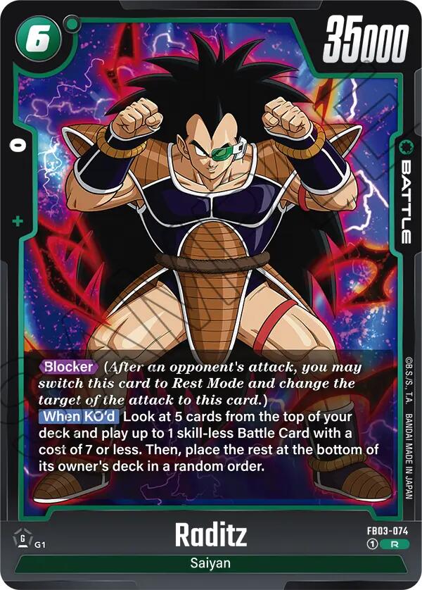Raditz (FB03-074) [Raging Roar] | Fandemonia Ltd