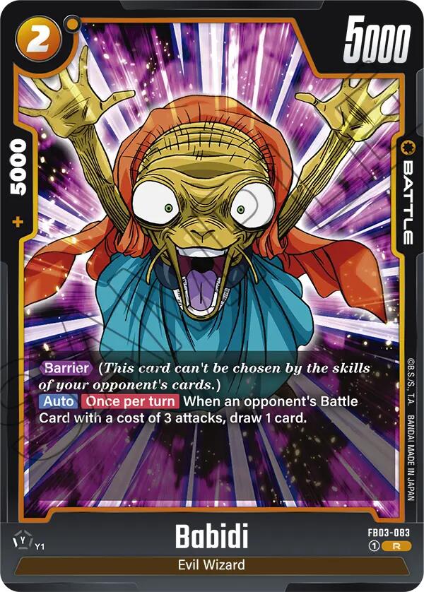 Babidi (FB03-083) [Raging Roar] | Fandemonia Ltd
