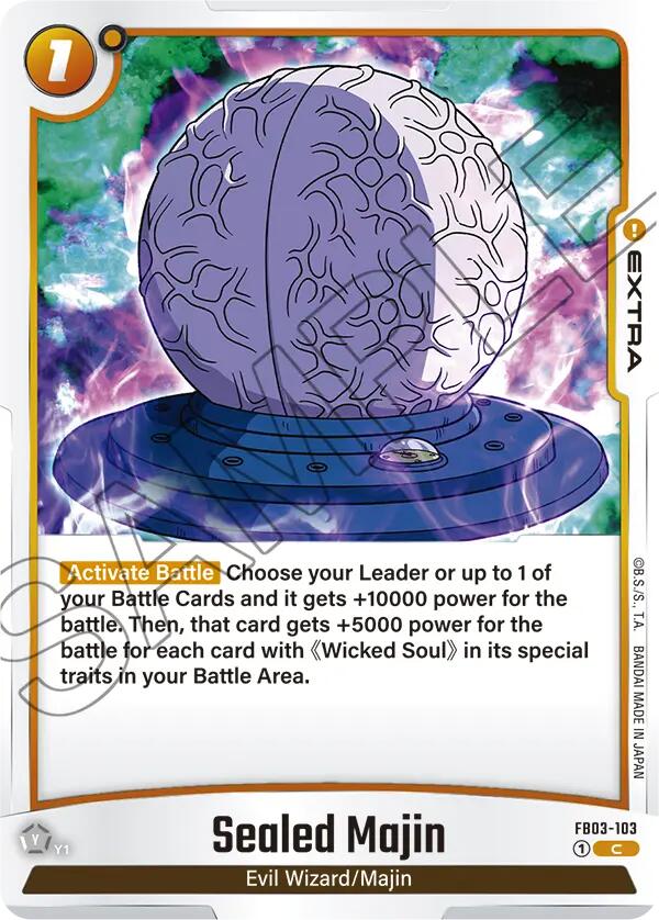Sealed Majin [Raging Roar] | Fandemonia Ltd