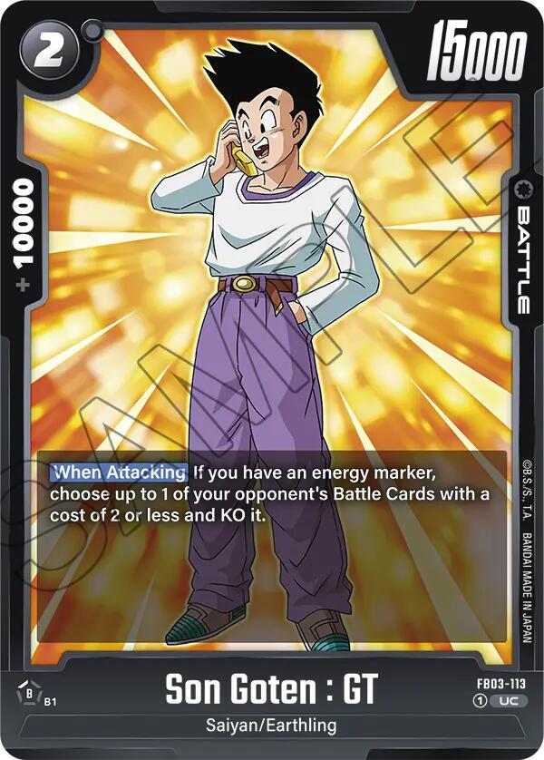 Son Goten : GT [Raging Roar] | Fandemonia Ltd