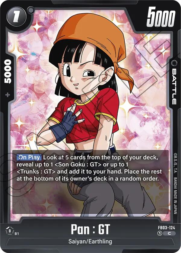 Pan : GT (FB03-124) [Raging Roar] | Fandemonia Ltd