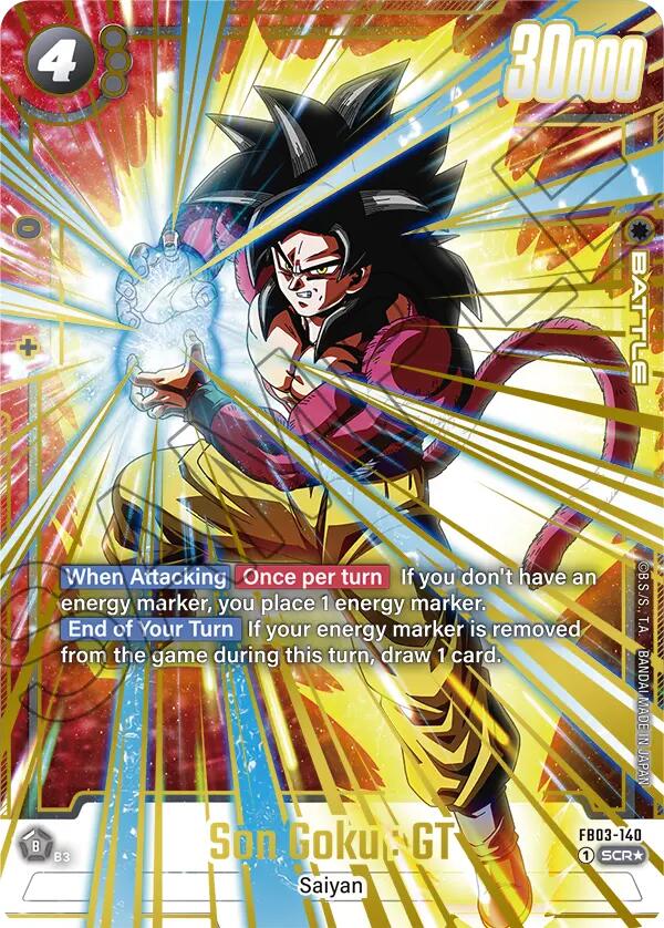 Son Goku : GT (FB03-140) (Alternate Art) [Raging Roar] | Fandemonia Ltd