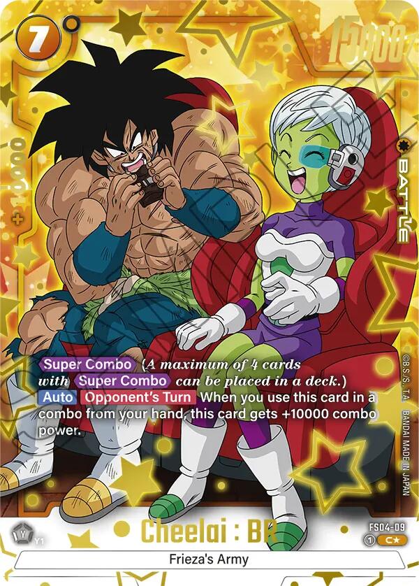 Cheelai : BR (Alternate Art) [Starter Deck: Frieza] | Fandemonia Ltd