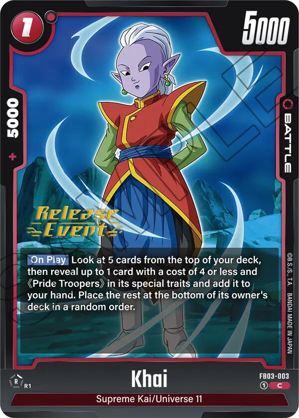 Khai [Raging Roar Release Event Cards] | Fandemonia Ltd