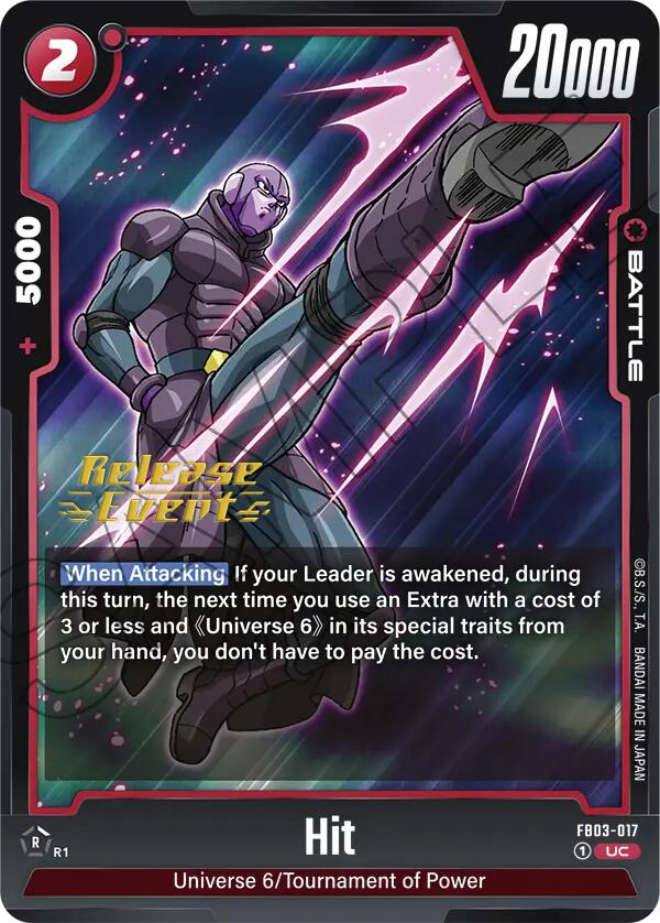 Hit [Raging Roar Release Event Cards] | Fandemonia Ltd