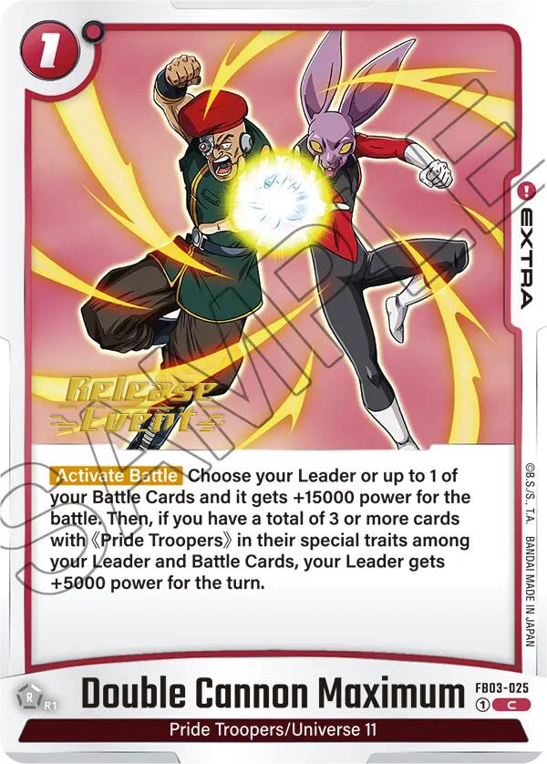 Double Cannon Maximum [Raging Roar Release Event Cards] | Fandemonia Ltd
