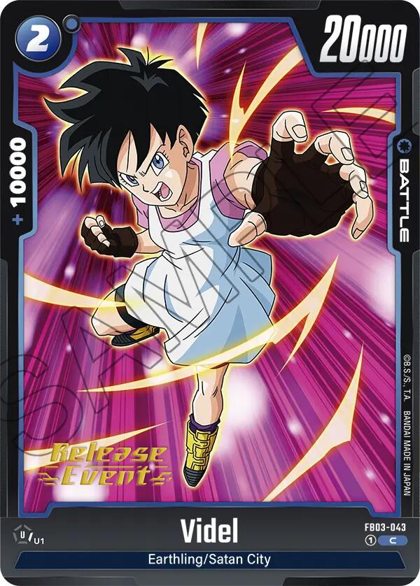 Videl (FB03-043) [Raging Roar Release Event Cards] | Fandemonia Ltd