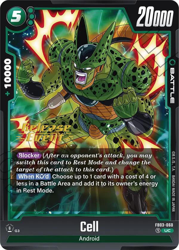 Cell (FB03-060) [Raging Roar Release Event Cards] | Fandemonia Ltd