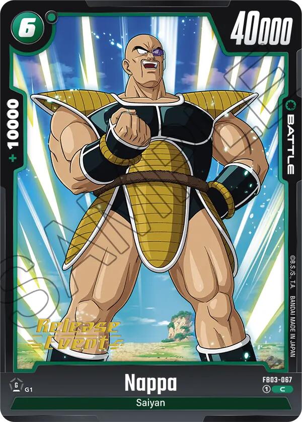Nappa [Raging Roar Release Event Cards] | Fandemonia Ltd