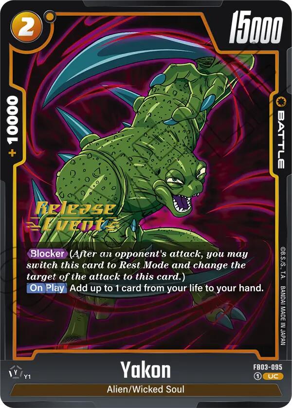 Yakon [Raging Roar Release Event Cards] | Fandemonia Ltd