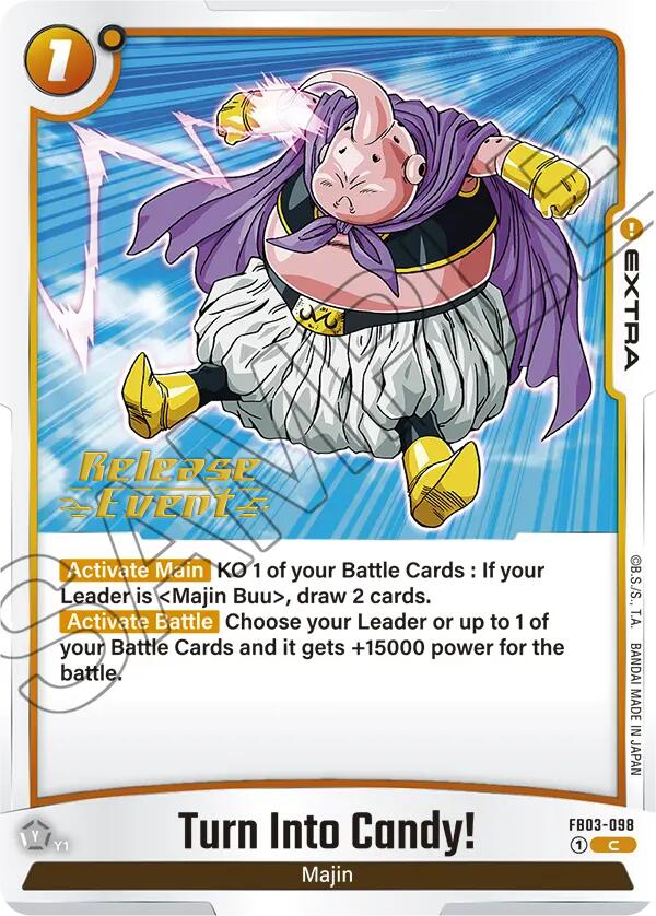 Turn Into Candy! [Raging Roar Release Event Cards] | Fandemonia Ltd