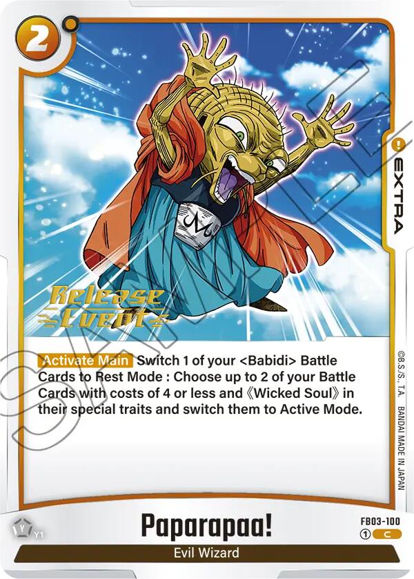 Paparapaa! [Raging Roar Release Event Cards] | Fandemonia Ltd