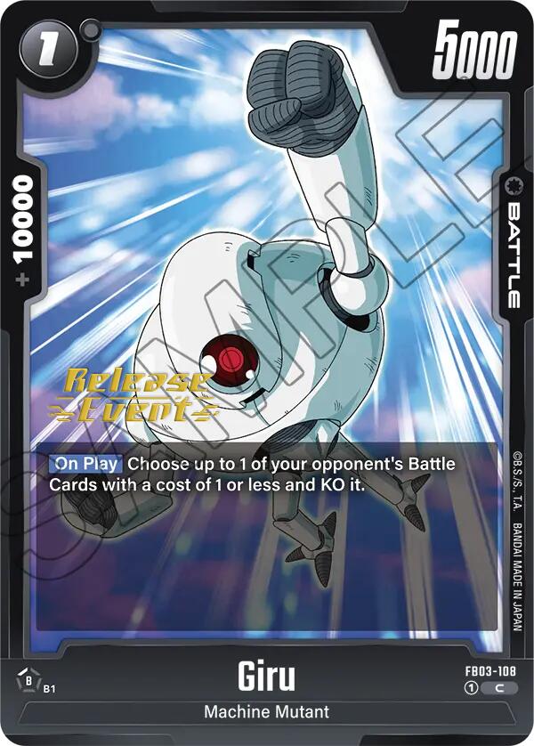 Giru [Raging Roar Release Event Cards] | Fandemonia Ltd