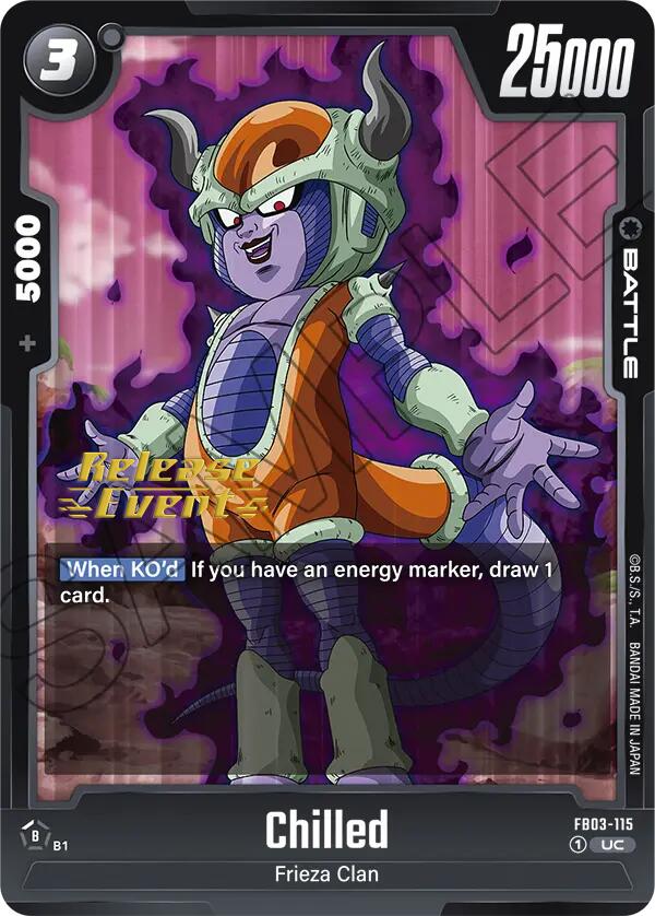 Chilled [Raging Roar Release Event Cards] | Fandemonia Ltd
