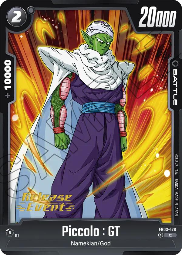 Piccolo : GT [Raging Roar Release Event Cards] | Fandemonia Ltd