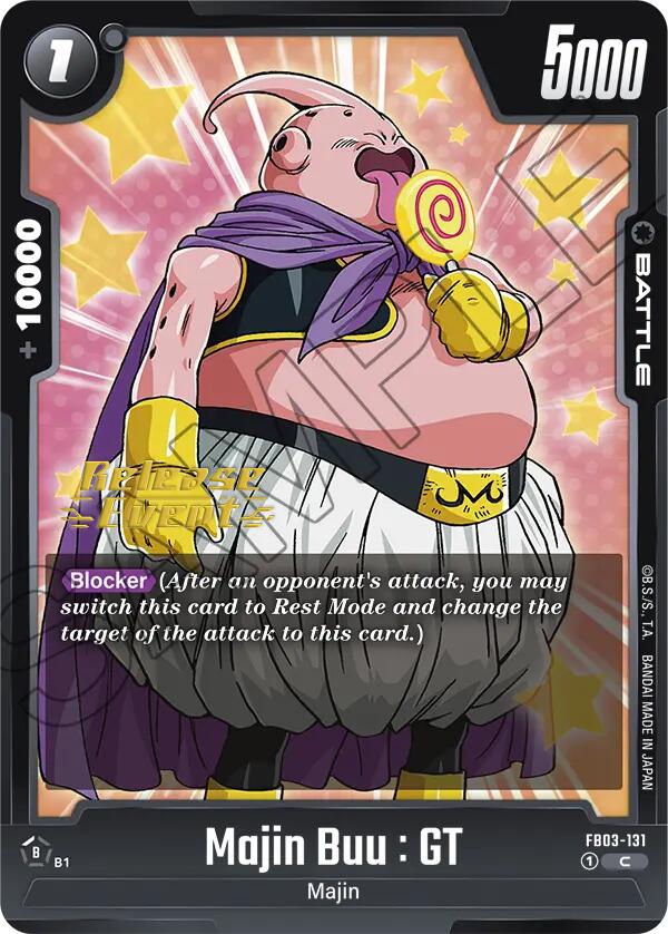 Majin Buu : GT [Raging Roar Release Event Cards] | Fandemonia Ltd