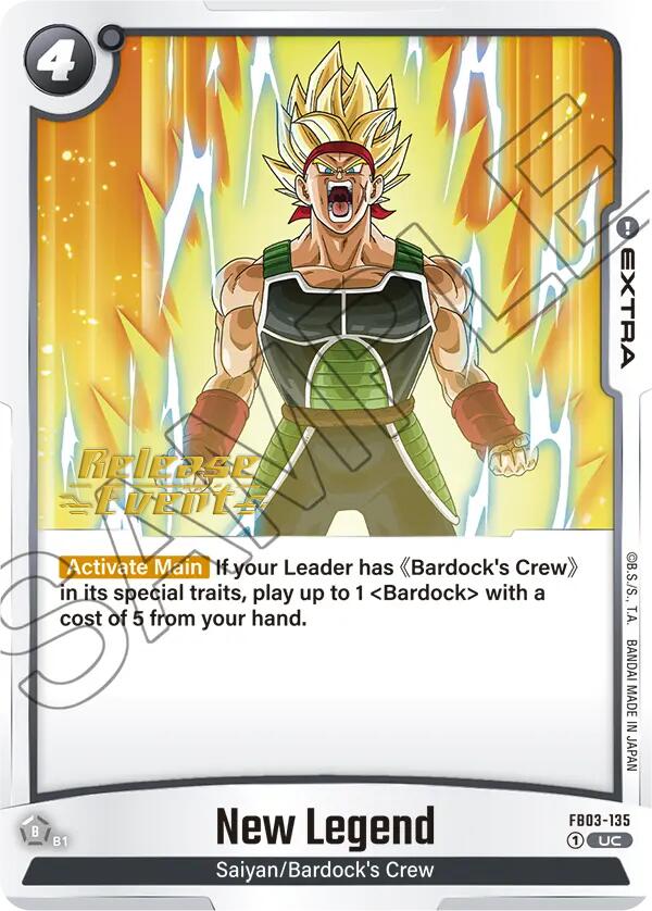 New Legend [Raging Roar Release Event Cards] | Fandemonia Ltd
