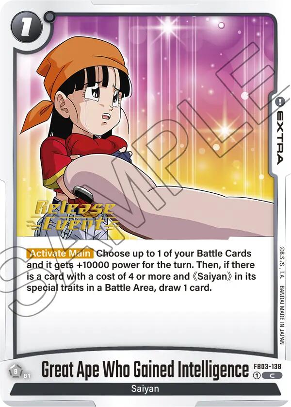 Great Ape Who Gained Intelligence [Raging Roar Release Event Cards] | Fandemonia Ltd
