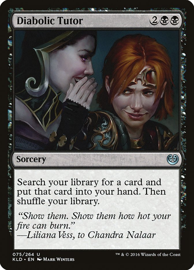 Diabolic Tutor [Kaladesh] | Fandemonia Ltd