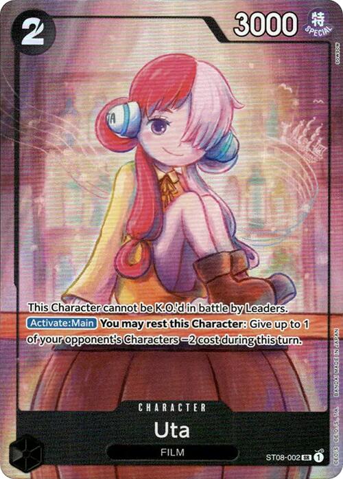 Uta (ST08-002) (Premium Card Collection -Uta-) [One Piece Promotion Cards] | Fandemonia Ltd
