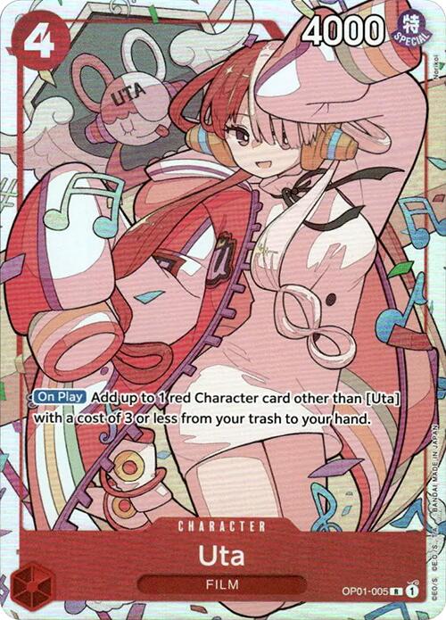 Uta (OP01-005) (Premium Card Collection -Uta-) [One Piece Promotion Cards] | Fandemonia Ltd