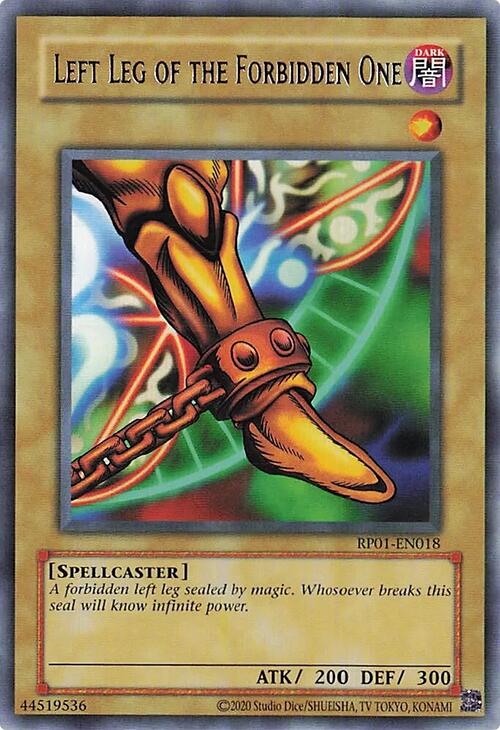 Left Leg of the Forbidden One [RP01-EN018] Rare | Fandemonia Ltd