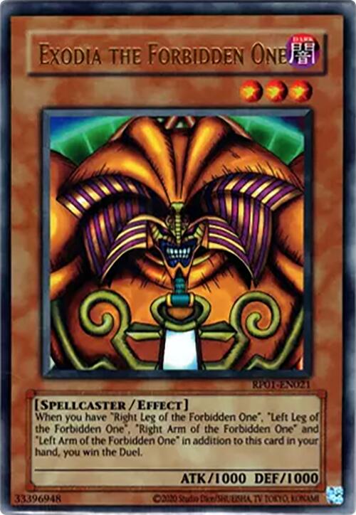 Exodia the Forbidden One [RP01-EN021] Ultra Rare | Fandemonia Ltd