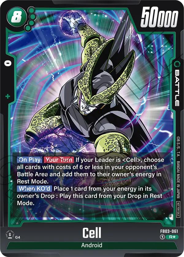 Cell (FB03-061) (Tournament Pack 03) [Fusion World Tournament Cards] | Fandemonia Ltd