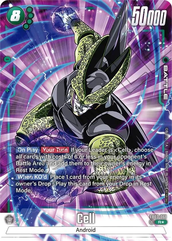 Cell (FB03-061) (Tournament Pack -Winner- 03) [Fusion World Tournament Cards] | Fandemonia Ltd