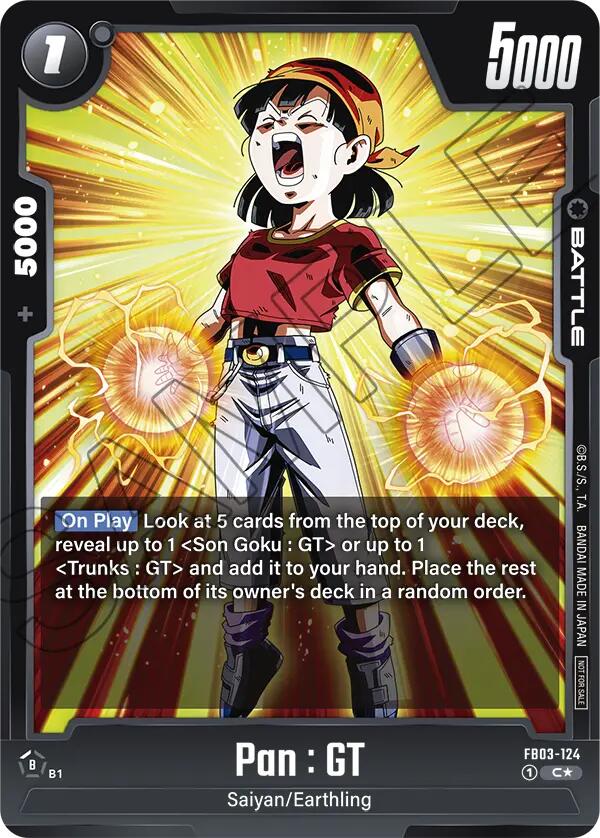 Pan : GT (FB03-124) (Tournament Pack 03) [Fusion World Tournament Cards] | Fandemonia Ltd