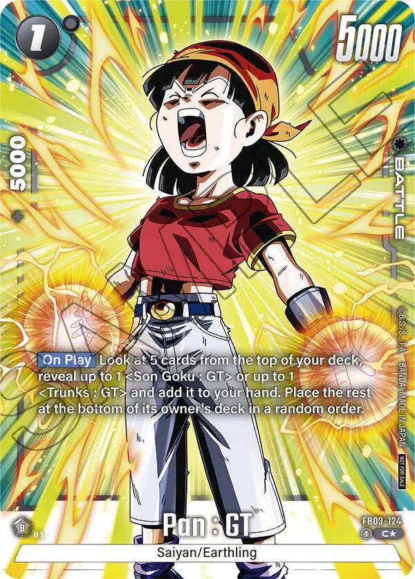 Pan : GT (FB03-124) (Tournament Pack -Winner- 03) [Fusion World Tournament Cards] | Fandemonia Ltd