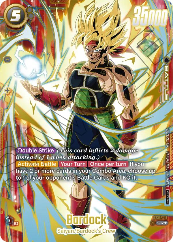 Bardock (FS05-11) (Gold) [Fusion World Tournament Cards] | Fandemonia Ltd