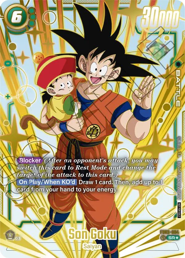 Son Goku (FB03-064) (Gold) [Fusion World Tournament Cards] | Fandemonia Ltd